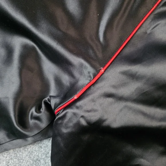 Vtg 80s 90s Disney Channel Mickey Mouse Satin Bomber Jacket XL USA Retro - Picture 13 of 13